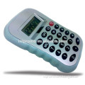 8 digts rubber grip dual power pocket calculator